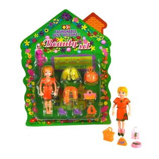Small Doll Set on Card (6 pcs.)
