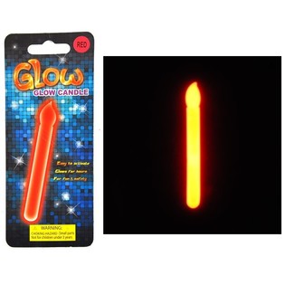 Glow Stick Candle Lights - Glow in the Dark (24 pcs)