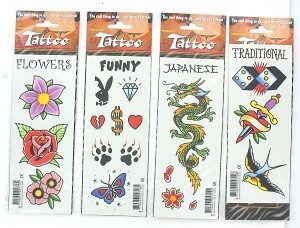 TATTOO STICKERS (50pcs)