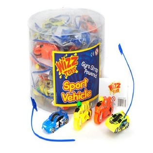 Pull-Strap Car and Motorcycle in Tube (36 pcs)