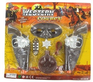 WESTERN COWBOY PLAYSET (6 pcs.)
