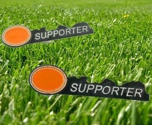 WORLD CUP SOCCER SUPPORTER BUTTON (12st)