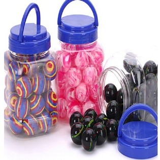 BOUNCY BALLS IN TUB (36 pcs)