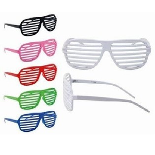 SHUTTER SHADES GLASSES - MIX COLORS (27st).