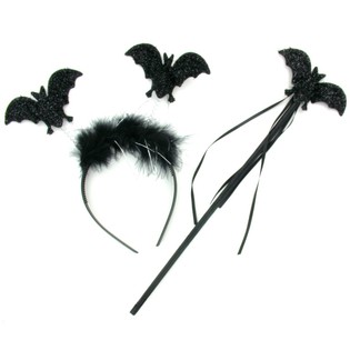 HALLOWEEN HAIR BAND WITH STAFF (12st).