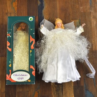 GREAT CHRISTMAS ANGEL 30 CM. (4pc).