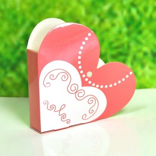 Wedding Treat Gift Box - Heart Woman (12 pcs)