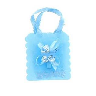 Baby Shower Treat & Gift Bag - Blue Stroller (12 pcs)