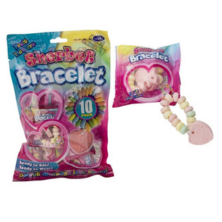 Candy Bracelets - Pack of 10 pcs 12g in Bag (Set of 12 Bags)