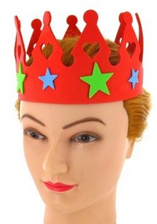 Foam King's Crown (12 pcs)