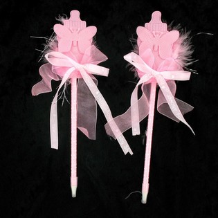 Pink Birth Announcement Pen (12 pcs)