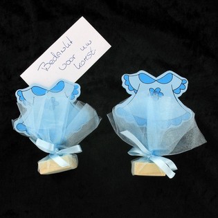 PHOTO CLIP HOLDER - BABY BLUE (12 pcs)