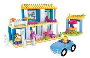 MegaBloks Blok Town House Playset - 7132 (62 Pcs)