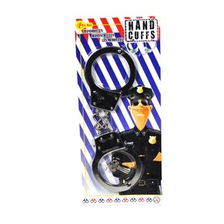 METAL POLICE HANDCUFFS (5 pcs.)