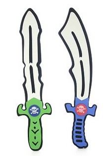 Foam Pirate Sword (12 pcs.)
