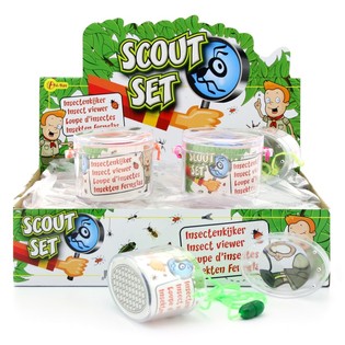 Insect Box with Magnifying Glass (12 pcs.)