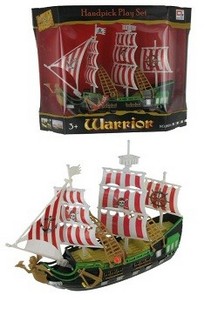 Pirate Ship Toy with Light and Sound (Set of 2) | {$companyname}