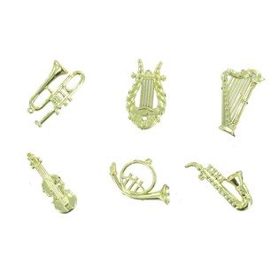 MINIATURE MUSICAL INSTRUMENTS (144 pcs)