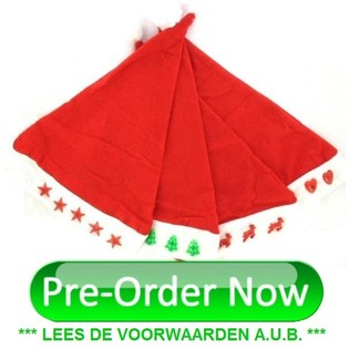 ASSORTED LIGHT-UP CHRISTMAS HATS PACK (240 pcs.)