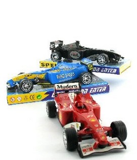 F-1 CAR ON BLISTER (12pcs)