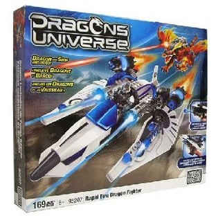 Mega Bloks Dragon Battle - Fighter Jet & Dragon Playset