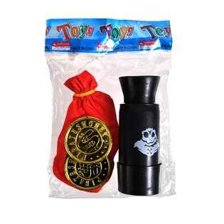 4-Piece Pirate Toy Playset (12 pcs.)