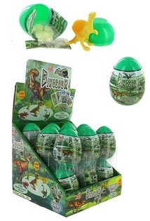 Surprise Egg with Dino and Candy (18 pcs)