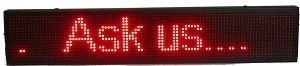 LED Scrolling Message Sign Board