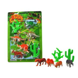 ZOO TOY PLAYSET (12 pcs)