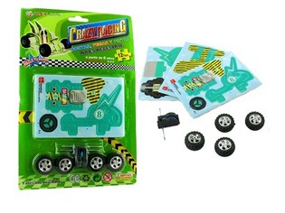 3D Foam Puzzle Kart with Motor (24 pcs)