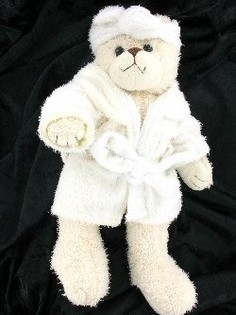 Teddy Bear with Bathrobe