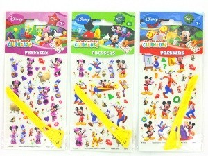 DISNEY MICKEY MOUSE PRES SERS / STICKERS (24st.)
