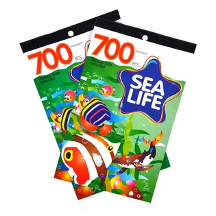 STICKER BOOKS MODEL: SEA LIFE (12p.)