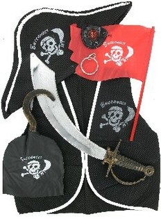 Pirate Dress-Up Accessory Set (2 pcs/pack)