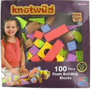 KNOTWUD 100 Foam Building Blocks (4 pcs.)