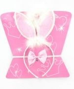 Bunny Headband with Bow (6 pcs.)