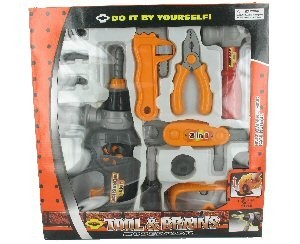 Large Toy Tool Set