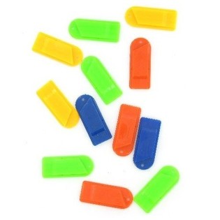 Small Colored Whistles (200 pcs.)