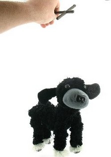Marionette Dog Puppet (2 pcs)