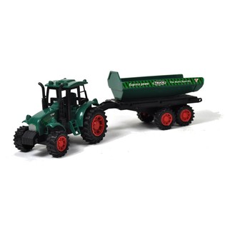 TOY TRACTOR WITH TRAILER IN DISPLAY (12 pcs)