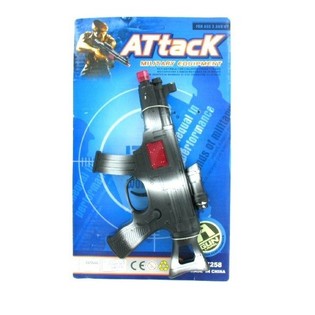 Rattle Gun on Card (6 pcs.)