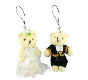 Plush Bride & Groom Bears (50 pcs.)
