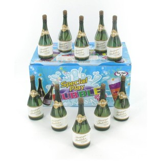 Champagne Bottle Bubble Blowers (24 pcs)