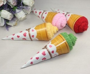 Ice Cream Shaped Towel - Small (7 pcs.)