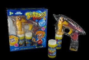 Bubble Blower Gun with 2 Refill Capsules