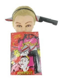 Knife Through Head Novelty Toy (12 pcs)