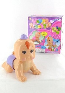 Crawling Baby Doll with Sound