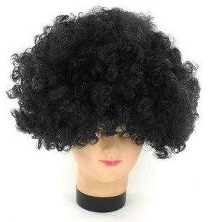 Afro Wig Black (5 pcs) - Wholesale Party Supplies