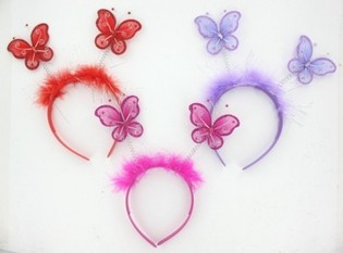 BUTTERFLY HAIRBAND (12 pcs)