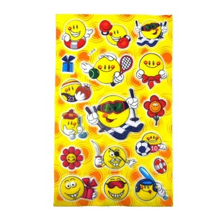Happy Smiley Stickers (24 pcs)
